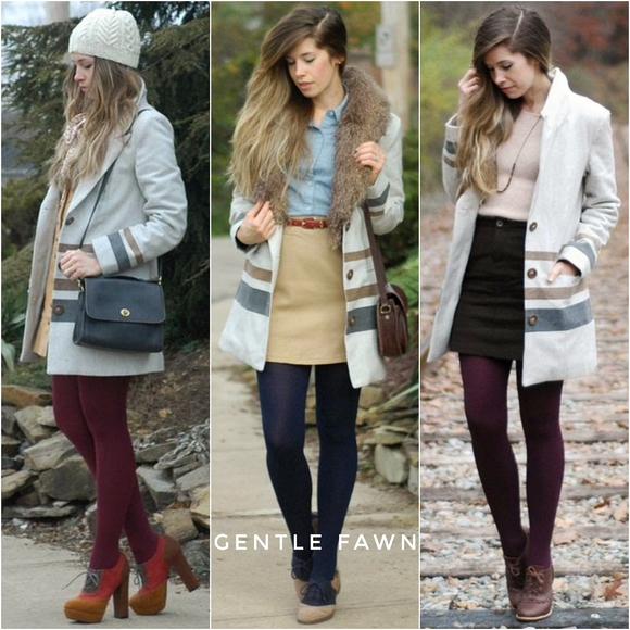 Anthropologie Gentle Fawn Storm Coat, size Large, multi color, faux fur - Picture 16 of 16